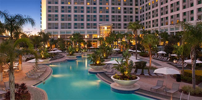 Orlando-Hilton-ext.-pool-dusk-sm